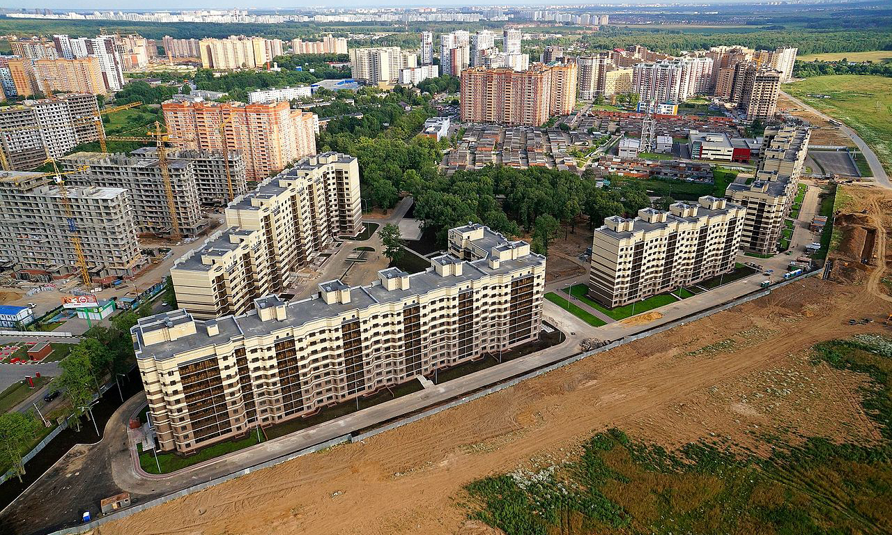 Около 2 млн кв. м недвижимости планируется ввести в Новой Москве в этом году