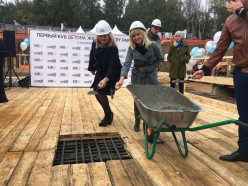 В ЖК «Discovery Park» залит первый куб бетона