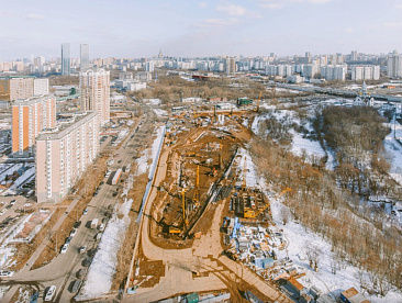 фото Жилой комплекс «Level Мичуринский» (Левел Мичуринский) отчет со стройки за Март 2022 №2
