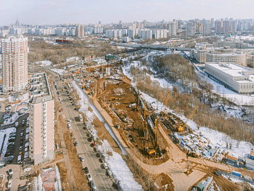 фото Жилой комплекс «Level Мичуринский» (Левел Мичуринский) отчет со стройки за Март 2022 №3