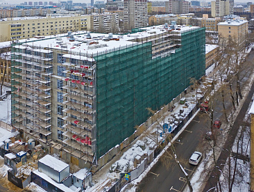 фото ЖК «Residence Hall Шаболовский» (Резиденс Холл) отчет со стройки за Январь 2022 №2