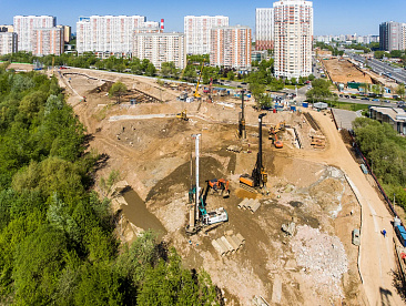 фото Жилой комплекс «Level Мичуринский» (Левел Мичуринский) отчет со стройки за Май 2022 №3